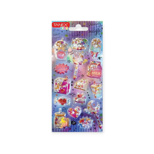 Picture of TANEX KIDS GLOSSY SWEET TREATS STICKERS
